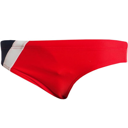 Aqua-speed Bartek bathing briefs red navy blue white 64 402