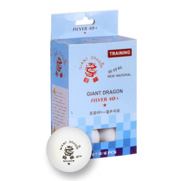 SMJ Silver Star 6-pack ping pong ball 8331