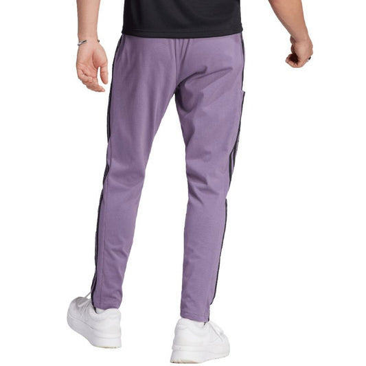 adidas Essentials Single Jersey Tapered Open Hem 3-Stripes M Pants IJ8699