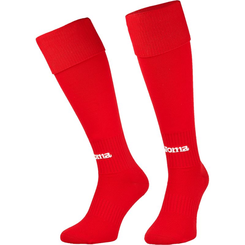Joma Classic II red soccer socks