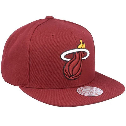 Mitchell &amp; Ness NBA Miami Heat Top Spot Snapback Hwc Heat HHSS3256-MHEYYPPPMARO