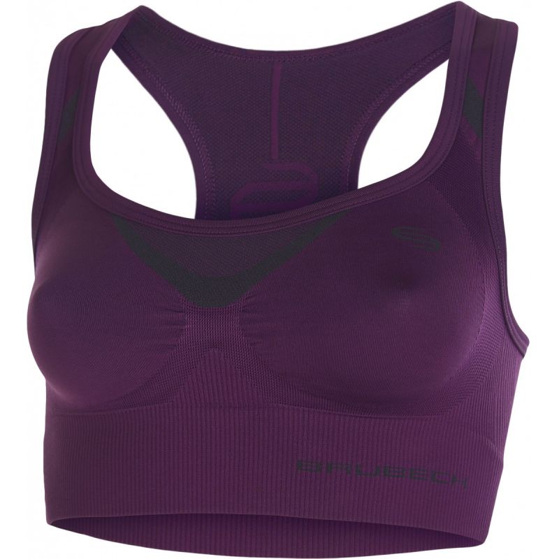 Bra, sports bra Brubeck Fitness Crop Top CR10070 purple
