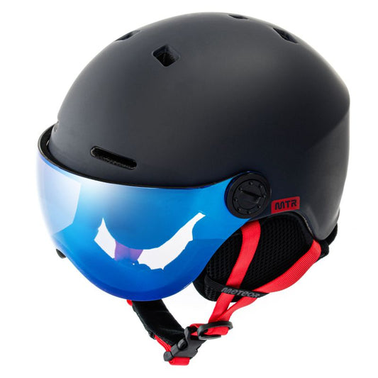 Meteor Falven Ski Helmet Navy Blue 24974-24976