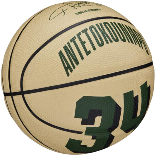 Basketball ball Wilson NBA Player Icon Giannis Antetokounmpo Mini Ball WZ4007501XB