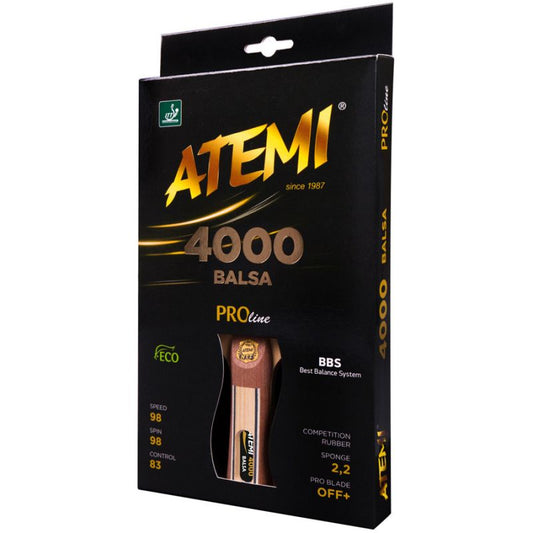 Atemi 4000 table tennis bats