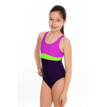 Aqua-speed Emily Junior Swimsuit Pink and Purple