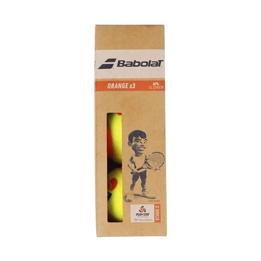 Babolat Stage 2 Orange tennis balls 3 pcs. 116070